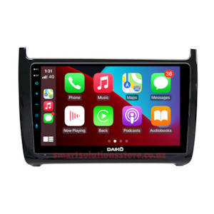 Daiko PRO Car Stereo Wireless Carplay Android Auto For Vw Polo 2011-2016 9Inch