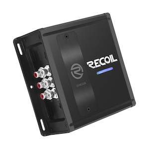 Car Amplifiers: Recoil DII400.4 Ultra Compact Full Range Class-D 4-Channel Car Amplifier 400W Max 2/4 Ohm