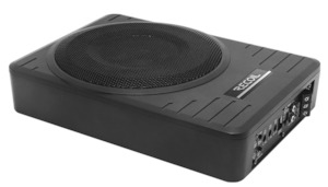 Recoil Under Seat Car Subwoofer 10″ 300W Max With Wiring Kit