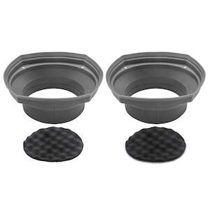 Recoil SPB69 6X9inch� Car Speaker Baffle Kits Foldable Silicone with Egg Crate Foam 2pcs