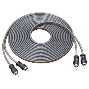 Car Audio Accessories: Recoil RCI220 RCA Audio Cable 2-Channel 6m