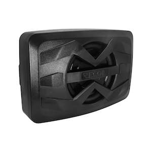 Marine Audio: Recoil WS8 Waterproof Passive 8inch� Subwoofer with 8” Passive Radiator 300W For UTV ATV Golf Cart Boat Off-Road Motorsports Audio