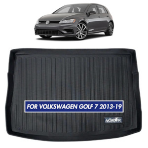 Nordvik: Nordvik Car Boot Liner For Volkswagen Golf 7 2013-19 107*73cm