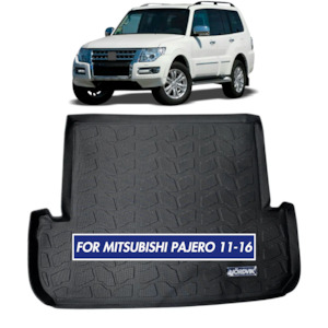 Nordvik: Nordvik Car Boot Liner For Mitsubishi Pajero 2011-16 128*97cm