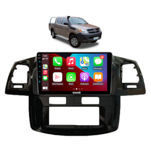 Daiko PRO Car Stereo Wireless Carplay Android Auto For Toyota Hilux 2005-2011