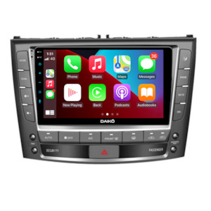 Daiko Multimedia Unit Wireless Carplay Android Auto GPS For Lexus IS250 2005-12