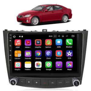 Lexus Compatible Carplay Stereos Tools Accessories: Daiko PRO Multimedia Unit Wireless Carplay Android Auto ForLexus IS250 2005-2012