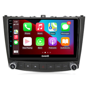 Daiko Ultra Car Stereo Wireless Carplay Android Auto ForLexus IS250 2005-2012