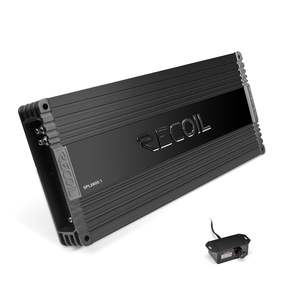 Car Amplifiers: Recoil Audio SPL3800.1 3800 WATTS CLASS-D MONO AMPLIFIER Black Myth Series