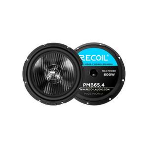 Recoil PMB65.4 Echo Pro 6.5-Inch High-Power Midbass Speaker 300W RMS