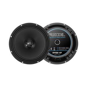Recoil RMB8-4P 8-Inch High-Power Midbass PRO Speaker 250W RMS