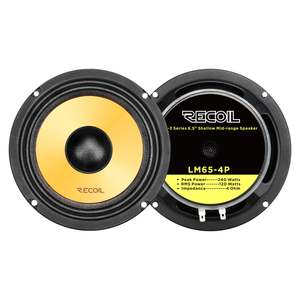 Recoil LM65-4P 6.5-Inch High-Power Midrange PRO Speaker 200W RMS
