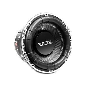 Car Subwoofers: Recoil SW10D2 10-Inch Echo Max Series Dual 2-Ohm Subwoofer 1000W RMS