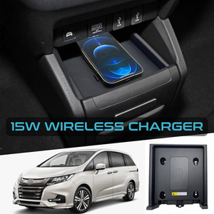 Wireless Charger For Honda Odyssey 2015-2024 15W Fast Charging For Mobile Phone