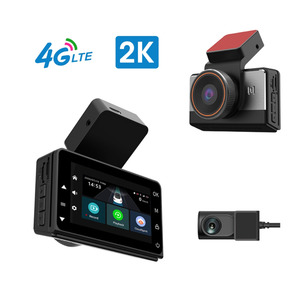 Car: 3" 4G Dash Cam – 2K Dual Lens WiFi GPS Live Remote View Car DVR