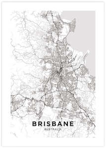 Contemporary Art: Map of Brisbane