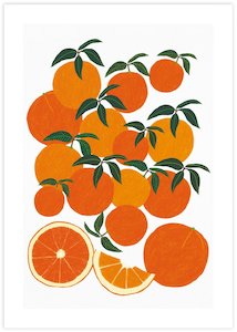 Contemporary Art: Orange Harvest