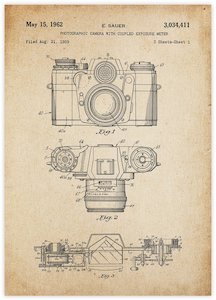 Vintage Camera Patent