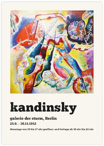 Abstract Art: Kandinsky Exhibition 1912