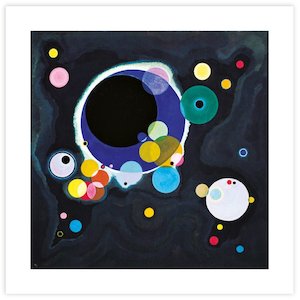 Abstract Art: Several Circles
