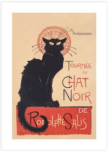 Exhibition Posters: Le Chat Noir