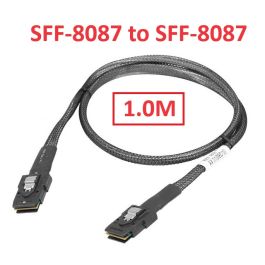 Generic SAS SFF-8087 to SFF-8087 Backplane Cable 1.0m