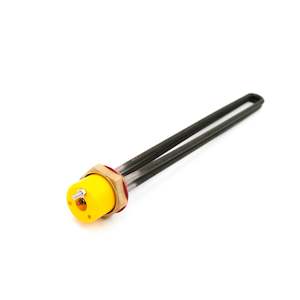 Water Heating: 4kW Low Watt Density Element - Double Blade