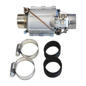 Dishwashing: Heater in-line