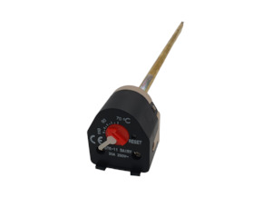 Stem Thermostats: 11" Dairy Stem Thermostat 70-110C - NO RESET
