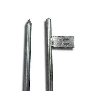 Galvanized Earth Rod 16mmX2000mm with HD12A tag