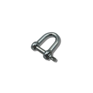 D Shackle 5mm Mechanical Galvanized Zinc Plate