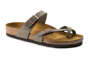 Birkenstock Shoes: BIRKENSTOCK MAYARI BIRKIBUC (REGULAR WIDTH)