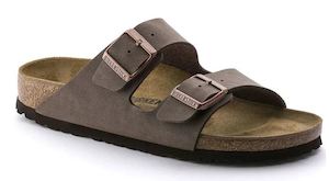 Birkenstock Shoes: BIRKENSTOCK ARIZONA BIRKIBUC (REGULAR) MOCHA UNISEX