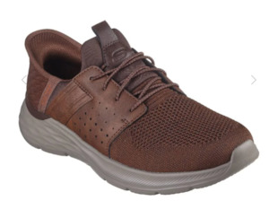 Skechers Shoes: SKECHERS GARNER SLIP IN NEWICK MENS