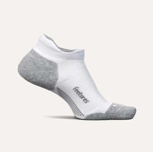 FEETURES ELITE LIGHT CUSHION NO-SHOW TAB - WHITE