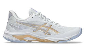 Womens Netball Shoes: ASICS NETBURNER BALLISTIC FF 4 (D WIDE) 2025
