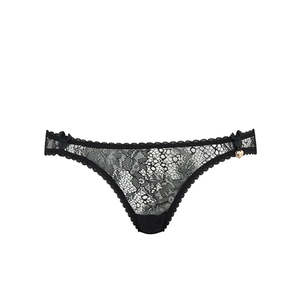 Knickerworld: Knickerworld | Black Lace Peep