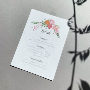 Flourish Suite: Flourish Details Card
