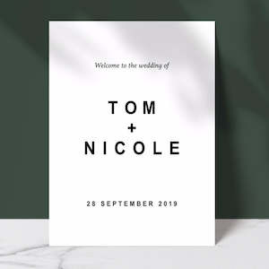 The Ruby Collection: Ruby Welcome Sign