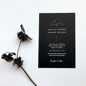 The Starlight Collection: Starlight Invitation + Details Card Package