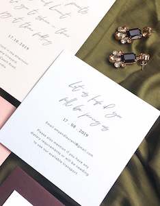 Amelia: Amelia RSVP Card