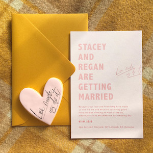 Hattie: Stacey Invitation