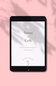 Rosalie Save The Date *DIGITAL*