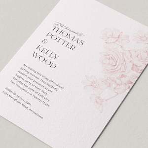 Kelsie Invitation + Details Card Package