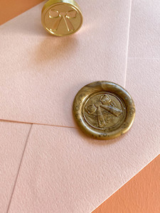 Wax Sealing Equipment: Wax Seal Stamp - Bow