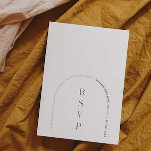 Marilyn: Marilyn RSVP Card