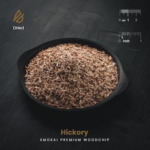 Smoking Wood: Premium Hickory Woodchip 1.5 Kg
