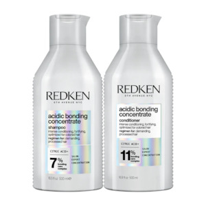 Redken Acidic Bonding Concentrate Shampoo & Conditioner 500ml Bundle