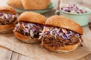 Products: Pulled Pork Smokeland BBQ Low & Slow with Fire & Smoke