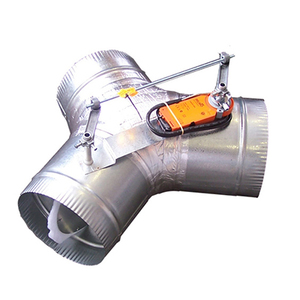 Metal Motorised Damper Diverting Branch (230VAC) SE/SE/SE